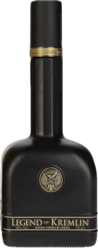 Legend of Kremlin Vodka schwarze Flasche + goldenes Buch